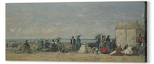 Beach Scene, Trouville (1)
