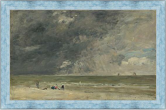 Картина - Beach at Trouville
