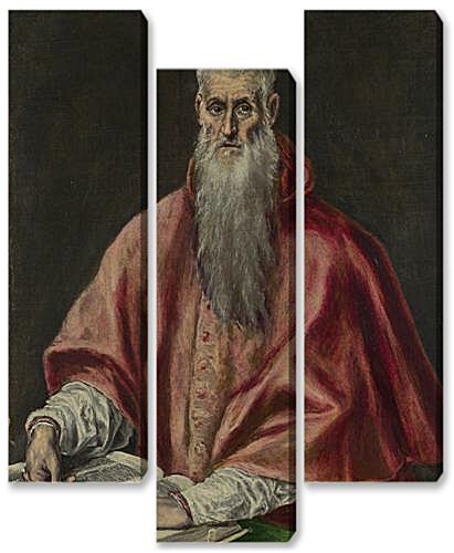 Модульная картина - Saint Jerome as Cardinal	
