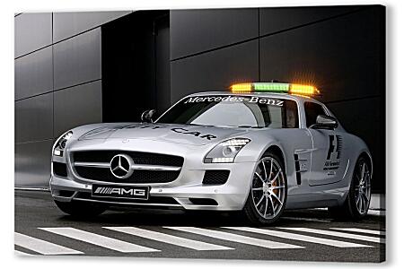 Постер (плакат) - Mercedes SLS AMG