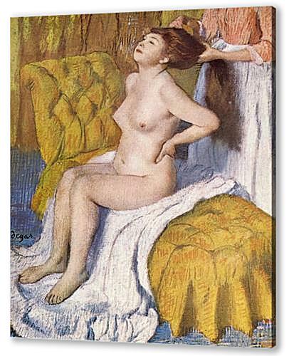 Постер (плакат) - Woman Having Her Hair Combed