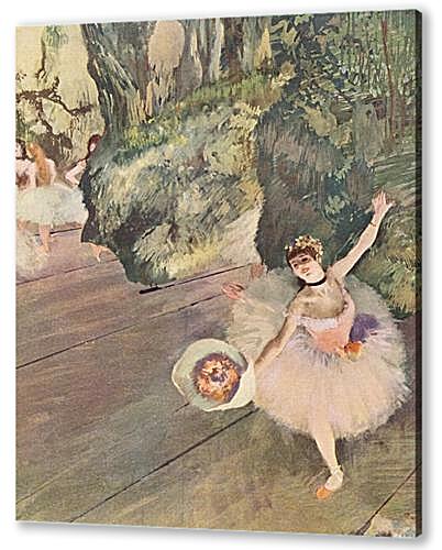 Постер (плакат) - Tanzerin mit Blumenstrau? (Der Star des Balletts)	
