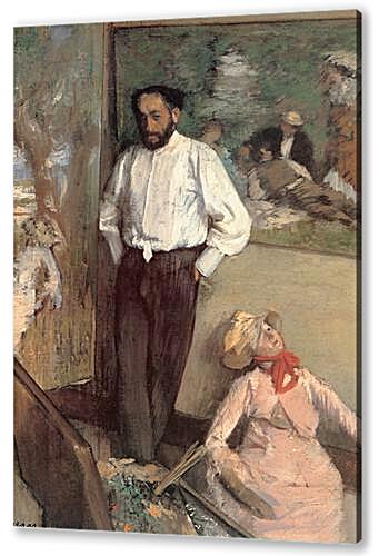 Постер (плакат) - Portrait of the Painter Henri Michel-Levy	
