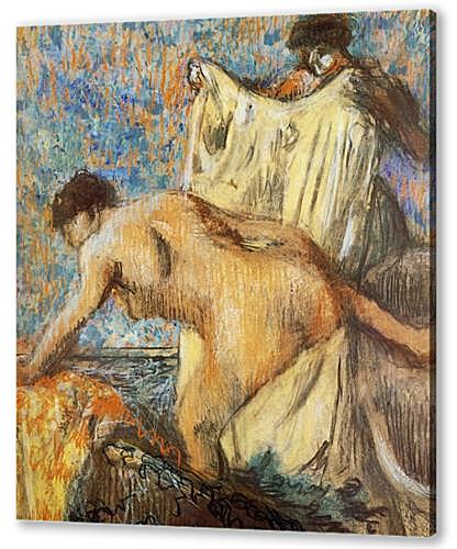 Картина маслом - Femme sortant du bain	
