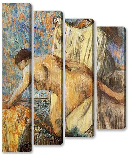 Модульная картина - Femme sortant du bain	
