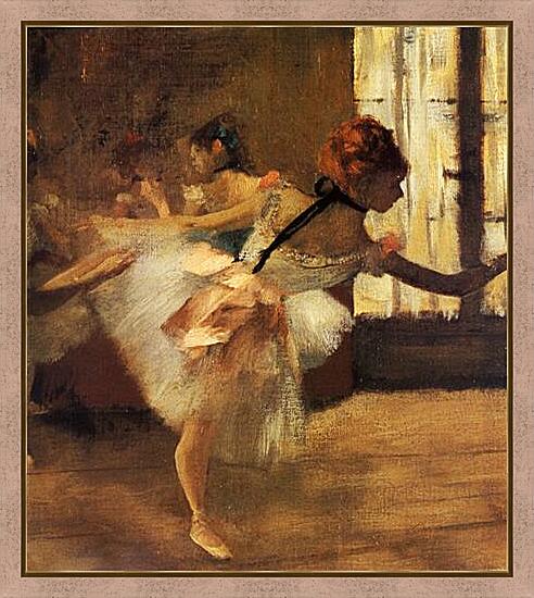Картина - La Repetition de Danse, detail	
