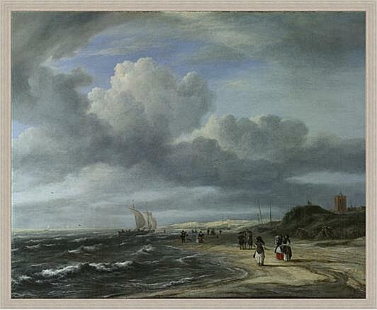 Картина - The Shore at Egmond-aan-Zee
