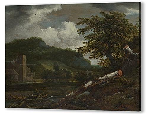 A Landscape with a Ruined Building
