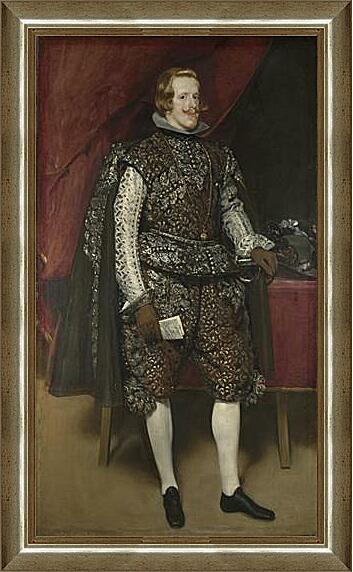Картина - Philip IV of Spain in Brown and Silver	
