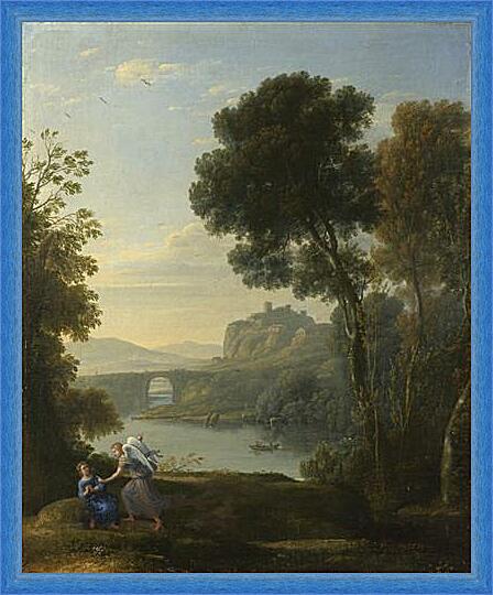 Картина - Landscape with Hagar and the Angel
