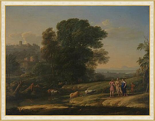 Картина - Landscape with Cephalus and Procris reunited by Diana
