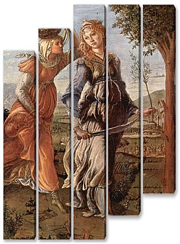 Модульная картина - The return of Judith to Bethulia	
