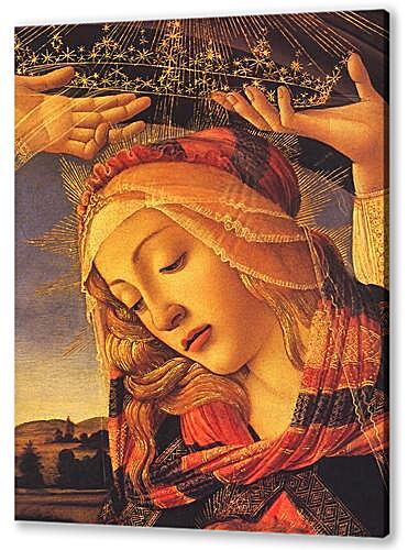 Постер (плакат) - The Madonna of the Magnificat (detail)	
