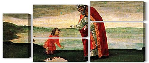 Модульная картина - Predella table of the San Barnaba Altar	
