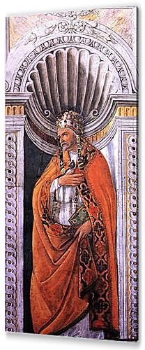 Картина маслом - Portrait of the pope, Staint Sixtus II	
