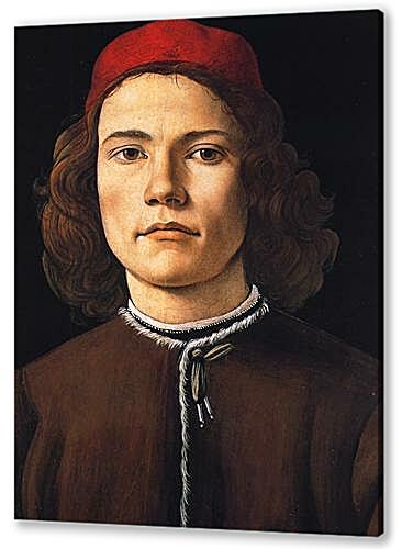 Постер (плакат) - Portrait of a young man	
