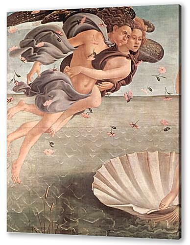 Постер (плакат) - birth of the Venus (detail 3)	
