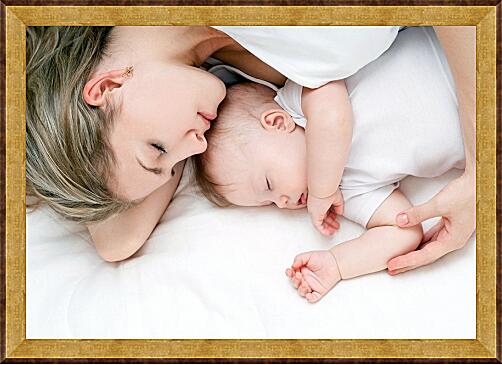 Картина - Мама и малыш