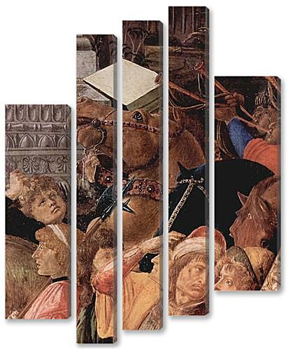 Модульная картина - Adoration of the kings (detail3)	
