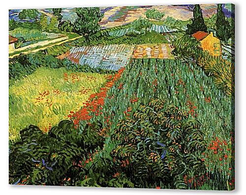 Картина маслом - Field with Poppies
