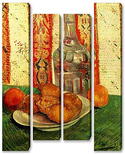 Модульная картина - Still Life with Decanter and Lemons on a Plate
