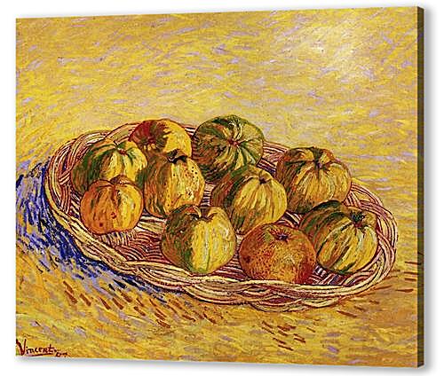 Постер (плакат) - Still Life with Basket of Apples
