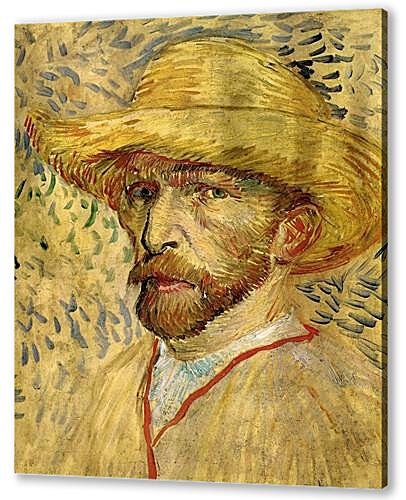 Self-Portrait with Straw Hat 2
