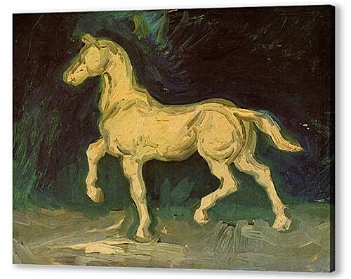 Постер (плакат) - Plaster Statuette of a Horse
