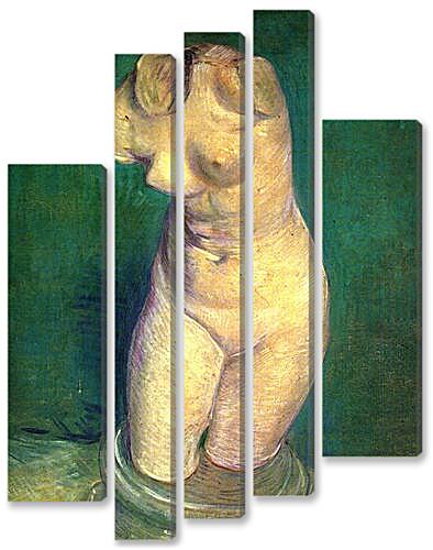 Модульная картина - Plaster Statuette of a Female Torso 6
