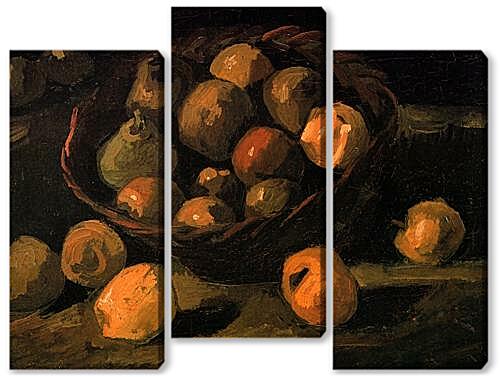 Модульная картина - Basket of Apples

