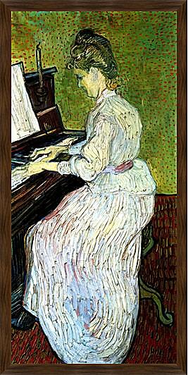 Картина - Marguerite Gachet at the Piano
