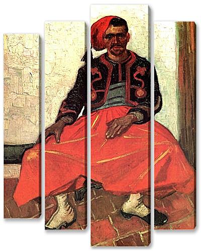 Модульная картина - The Seated Zouave
