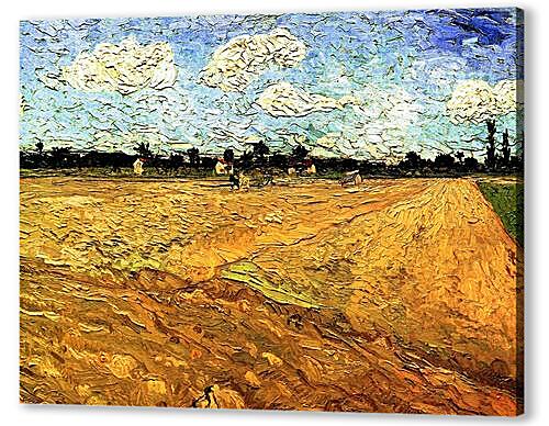 Картина маслом - Ploughed Field
