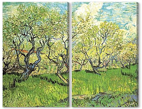 Модульная картина - Orchard in Blossom 2
