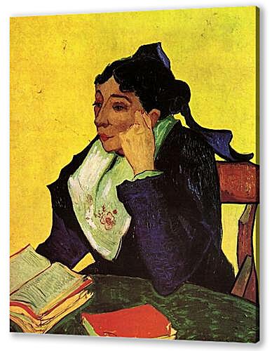 L Arlesienne Madame Ginoux with Books
