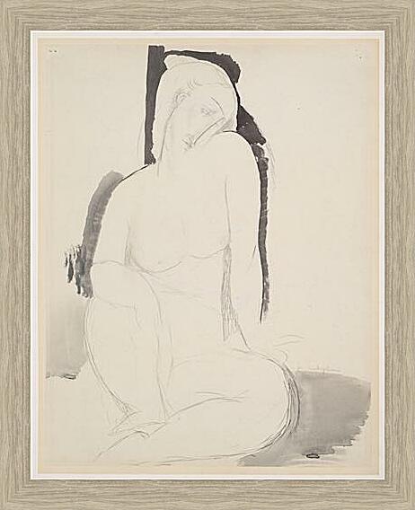 Картина - Seated Nude	

