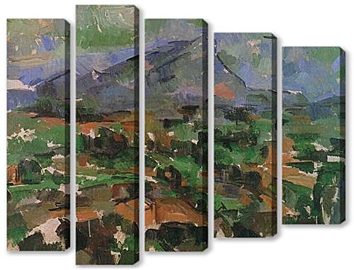 Модульная картина - La Montagne Sainte-Victoire (4)	
