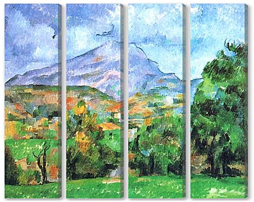 Модульная картина - La Montagne Sainte-Victoire (1)	
