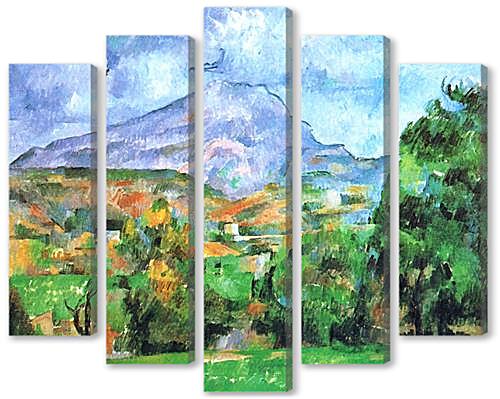 Модульная картина - La Montagne Sainte-Victoire (1)	

