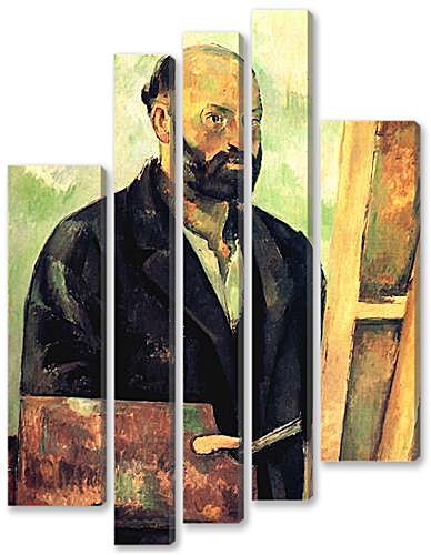 Модульная картина - Cezanne a la Palette	
