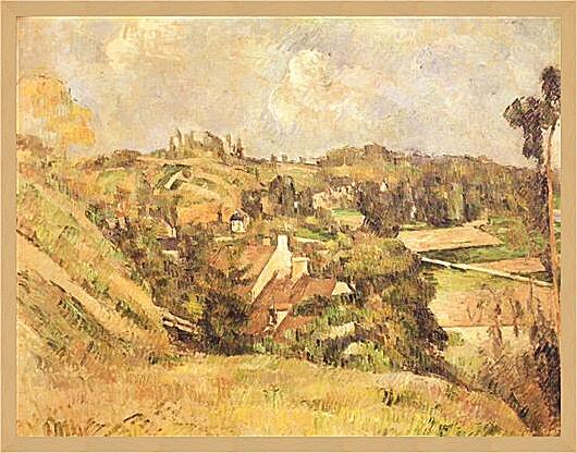 Картина - Auvers-sur-Oise Vu du cote du Val Harme	
