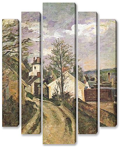 Модульная картина - La Maison du Docteur Gachet a Auvers	
