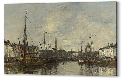 Картина маслом - Brussels Harbour
