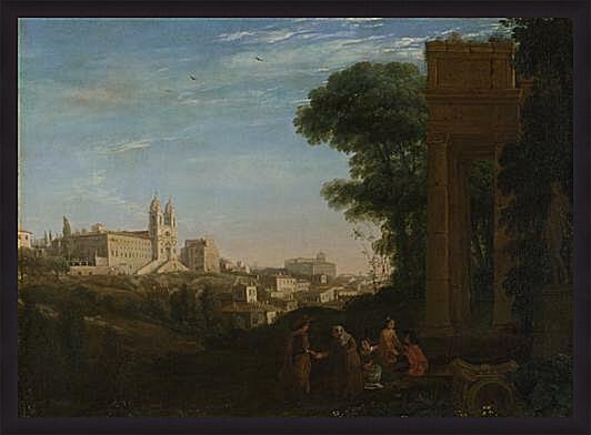 Картина - A View in Rome
