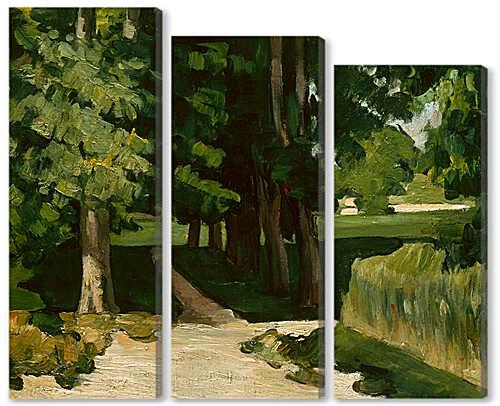 Модульная картина - The Avenue at the Jas de Bouffan	
