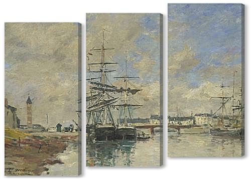 Модульная картина - Deauville Harbour
