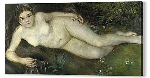 Картина маслом - A Nymph by a Stream

