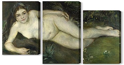 Модульная картина - A Nymph by a Stream

