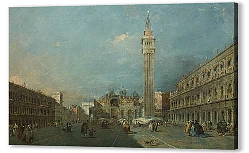 Картина маслом - Piazza San Marco
