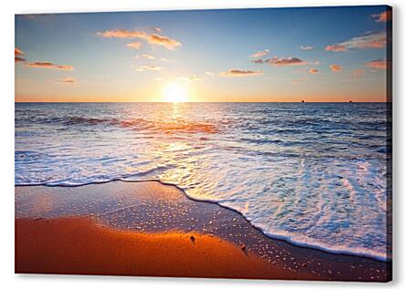 Постер (плакат) - Море, пляж,закат